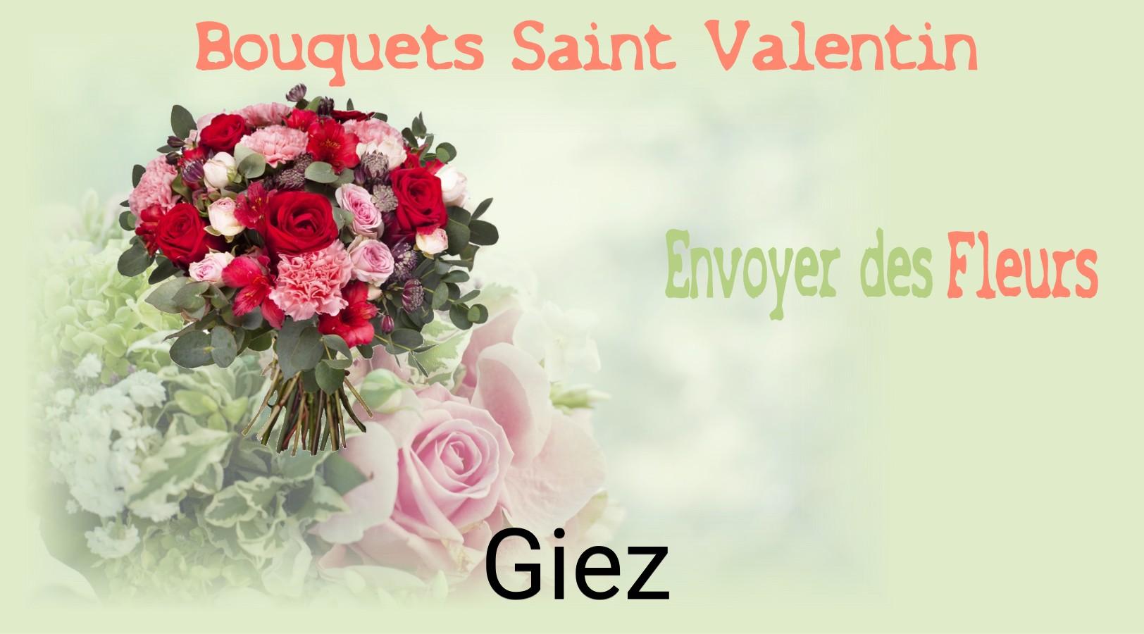 Roses de Saint-Valentin livrées à Giez